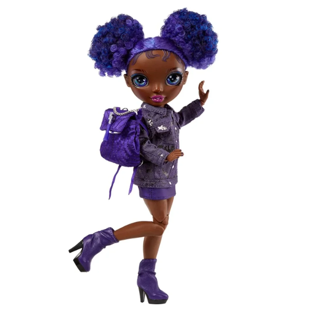 MGA Rainbow Junior High Krystal Bailey Purple Fashion Doll 9